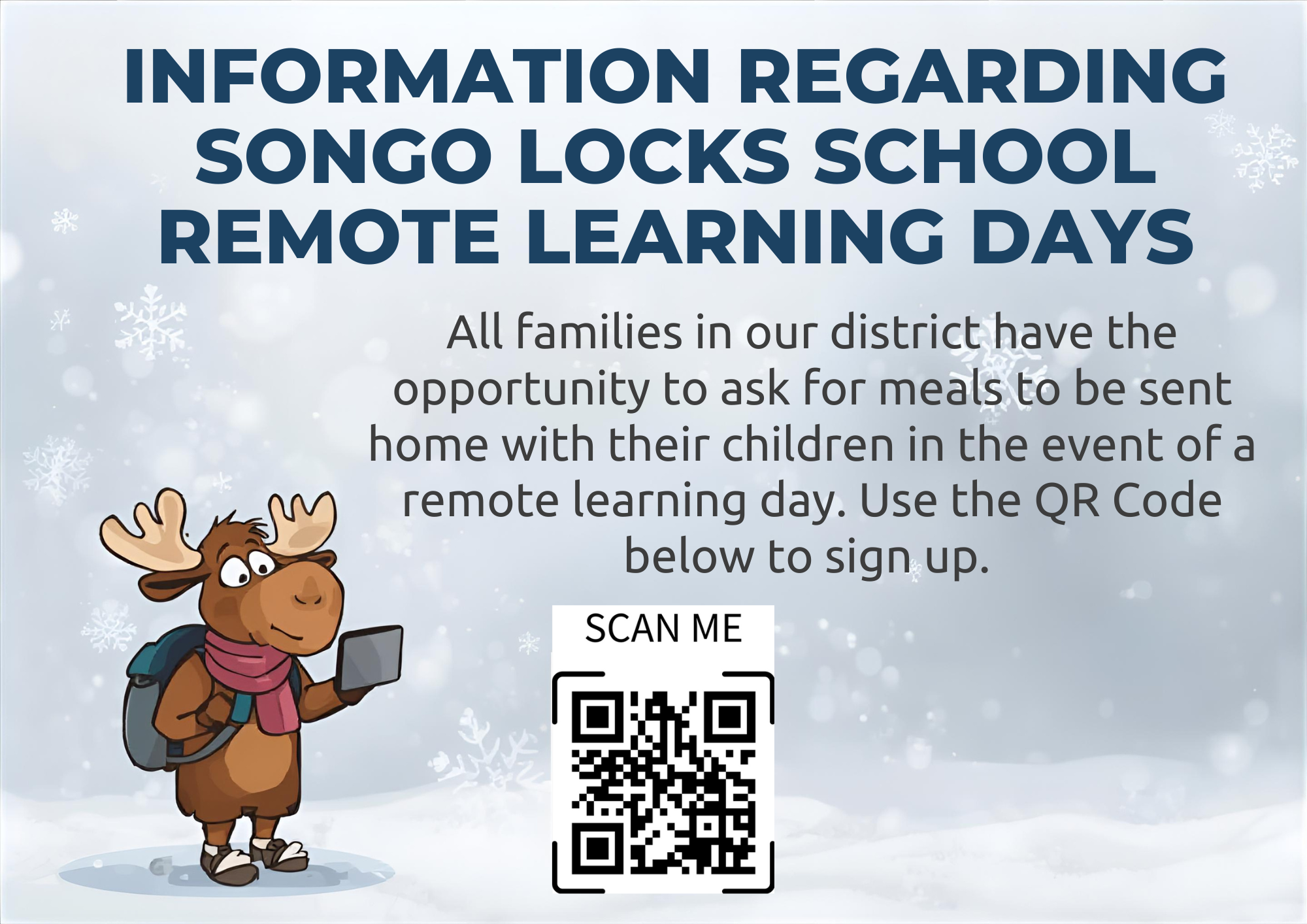 Remote Learning Lunch Sign Up 